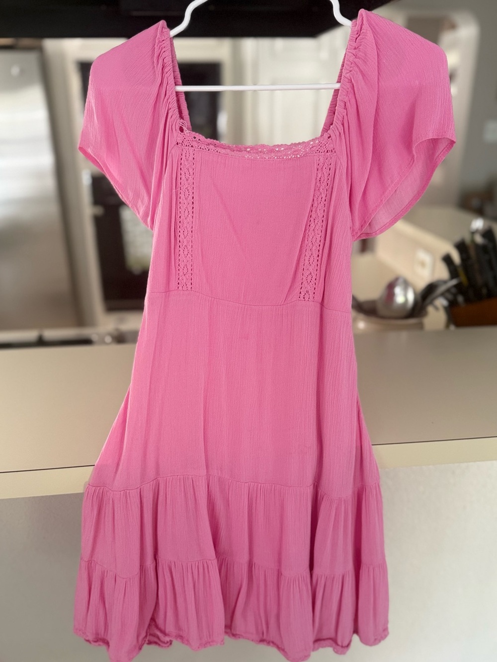 Pink Knit Dress